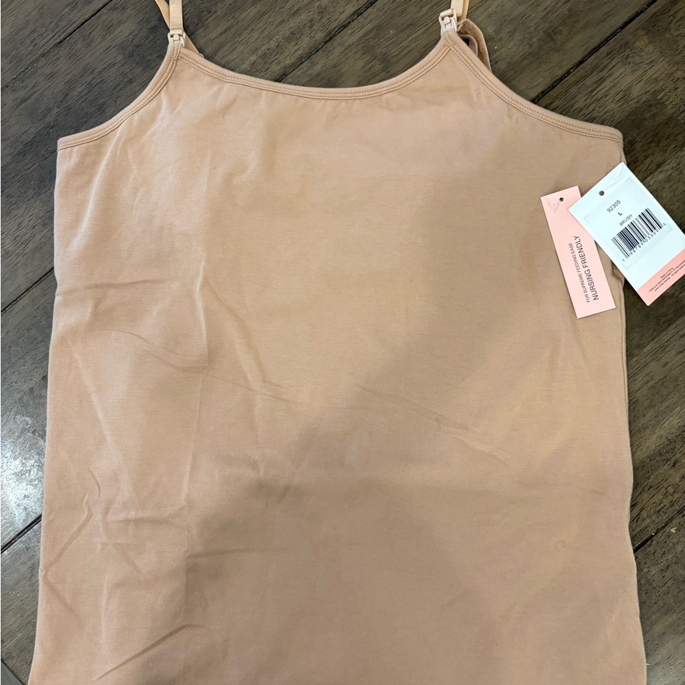 Motherhood Maternity Nursing Tank Top. Size Large. Color: Brush. BNWT.
